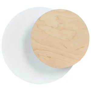 Applique Circle, Blanc, 22x20x13 cm, EPIKASA voor Binnen en Buiten