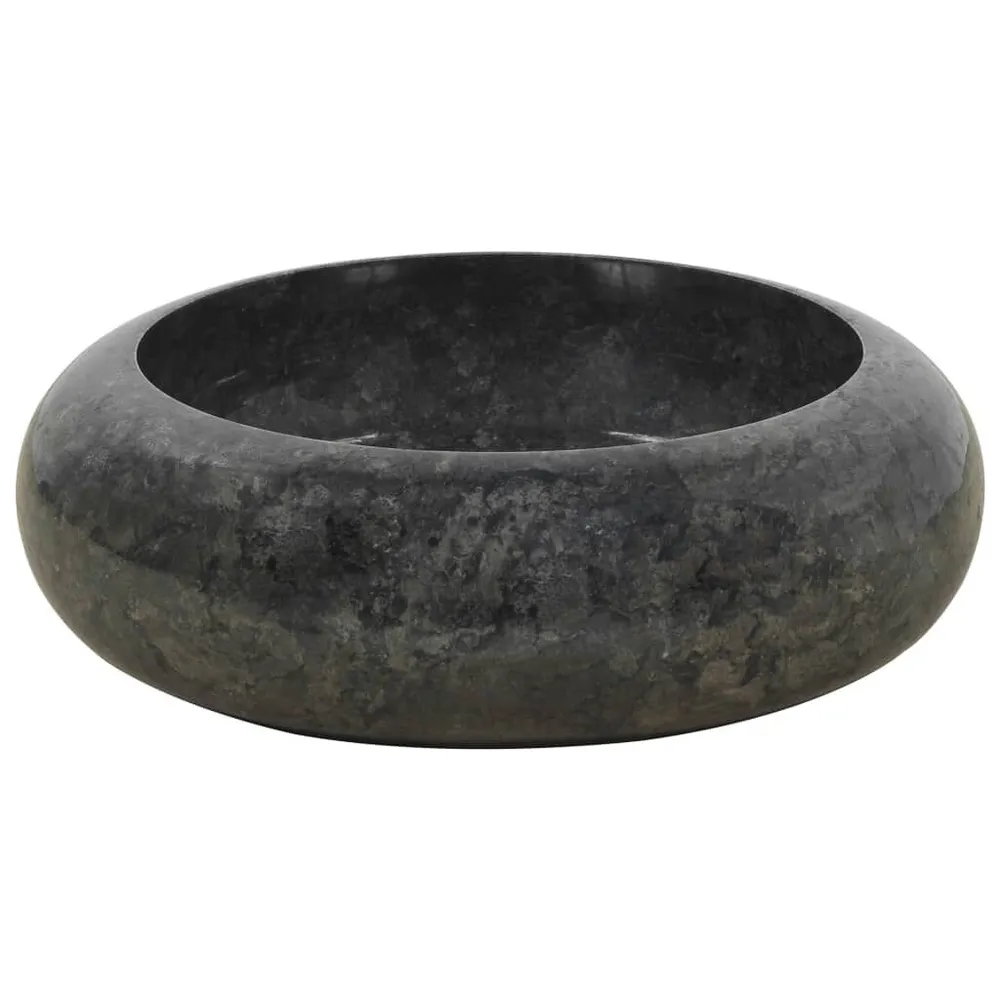 Gootsteen 40x12 cm marmer zwart
