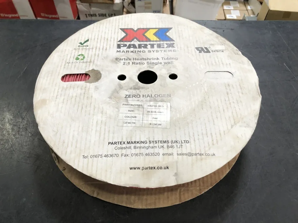 50.8mm Heat Shrink Tube 30m roll HS2508 ROOD