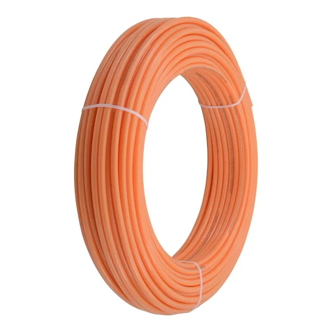 SharkBite 3/8- (1/2- O.D) x 300-ft Mandarijn PEX-C Pipe Oxygen-Barrier Radiant Heating