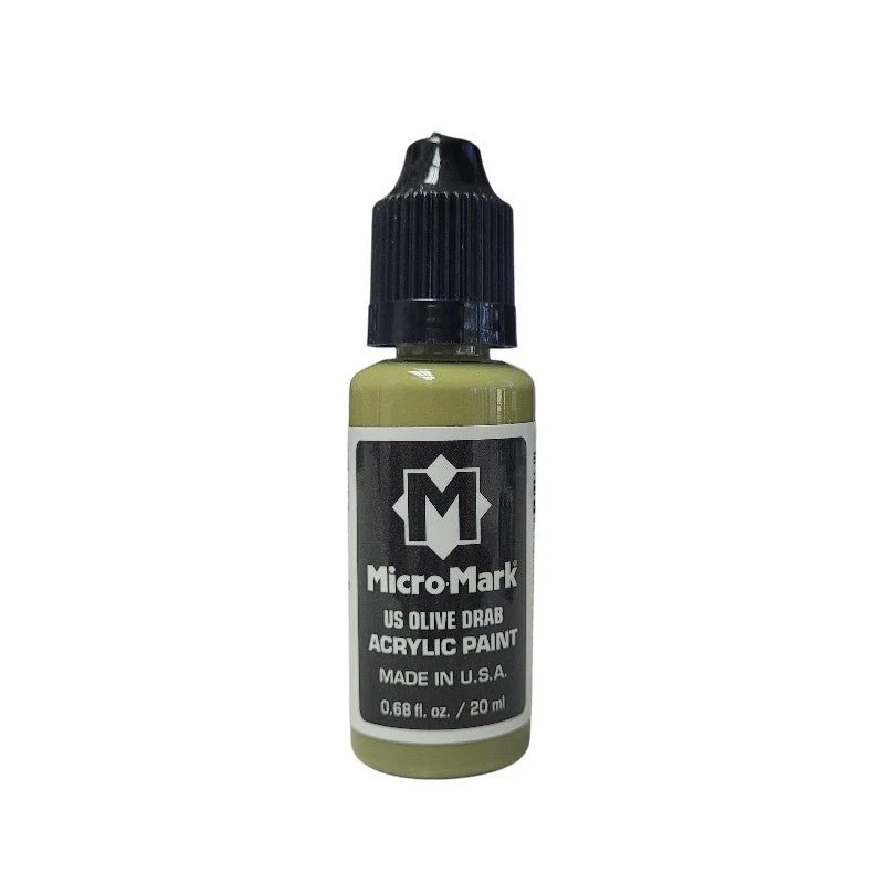 Micro-Mark US Olive Drab Paint, 20ml