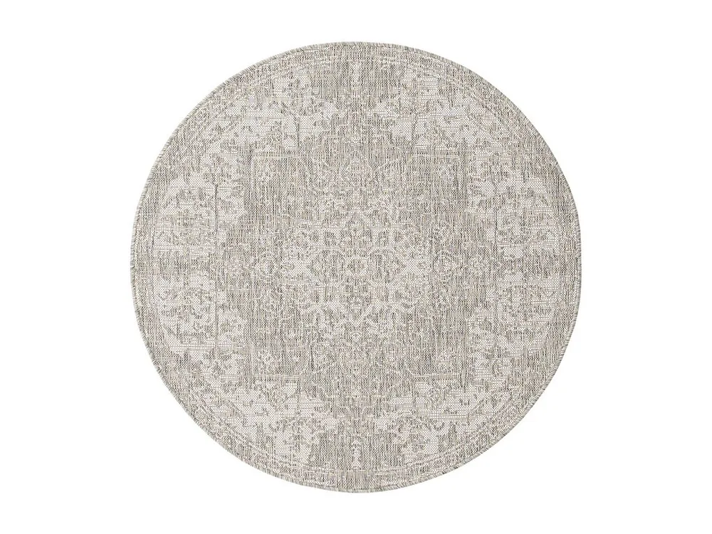 Buitenkleed - 122x122 - Grijs - Tulum