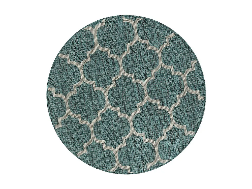 Buitenkleed - 122x122 - Turkoois - Tulum