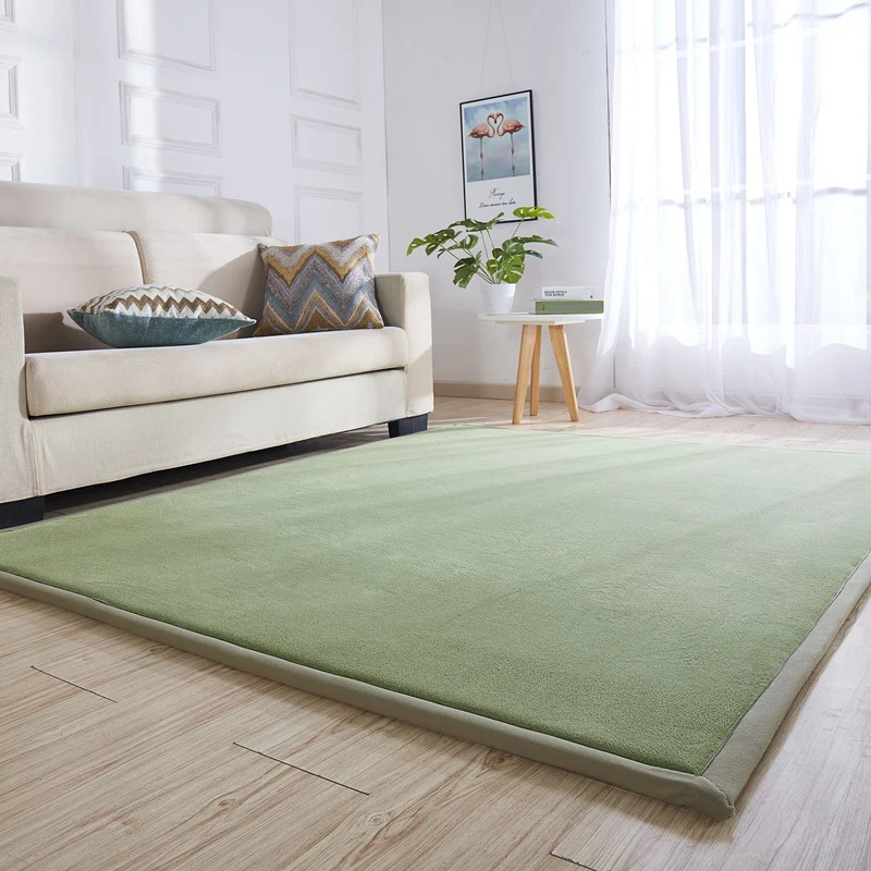 Comforttapijt meerdere kleuren, katoenmix, effen binnentapijt, huisdiervriendelijk, onderhoudsvriendelijk, wasbaar tapijt...