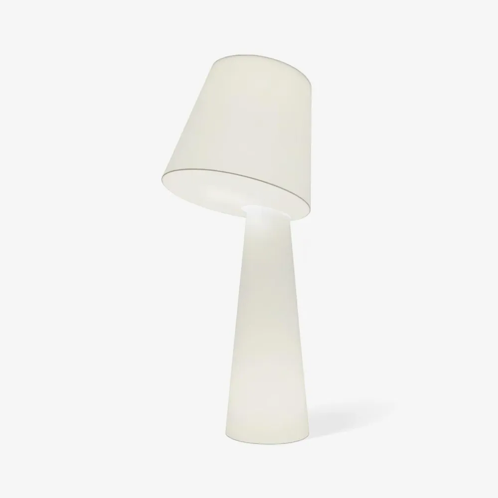 Duurzaam Bouw Kolom stoffen vloerlamp
