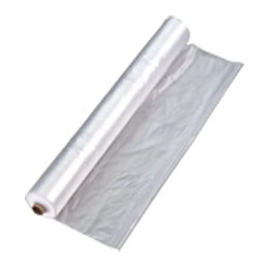 Foliefol bouwfolie - T200 - transparant - 50 x 6 meter - 0.045 mm stevig