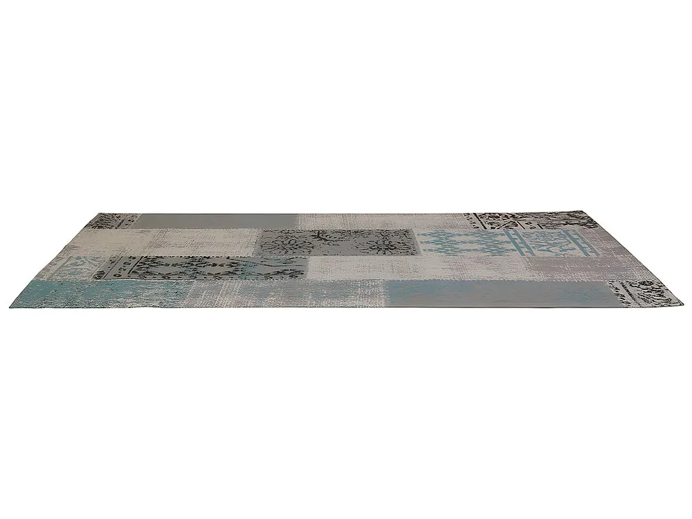 Gangtapijt TURIN - 100% polyesterweefsel - 80x200 cm - Grijsblauw