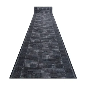 Gegummeerde bestrating TRIBE anthracytkleuring 80cm 80x350 cm