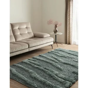 Hoogpolig tapijt 245x160 Blauw Thun Tribus