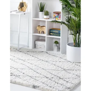 Hoogpolig tapijt 305x240 Crème wit Lachen Fence