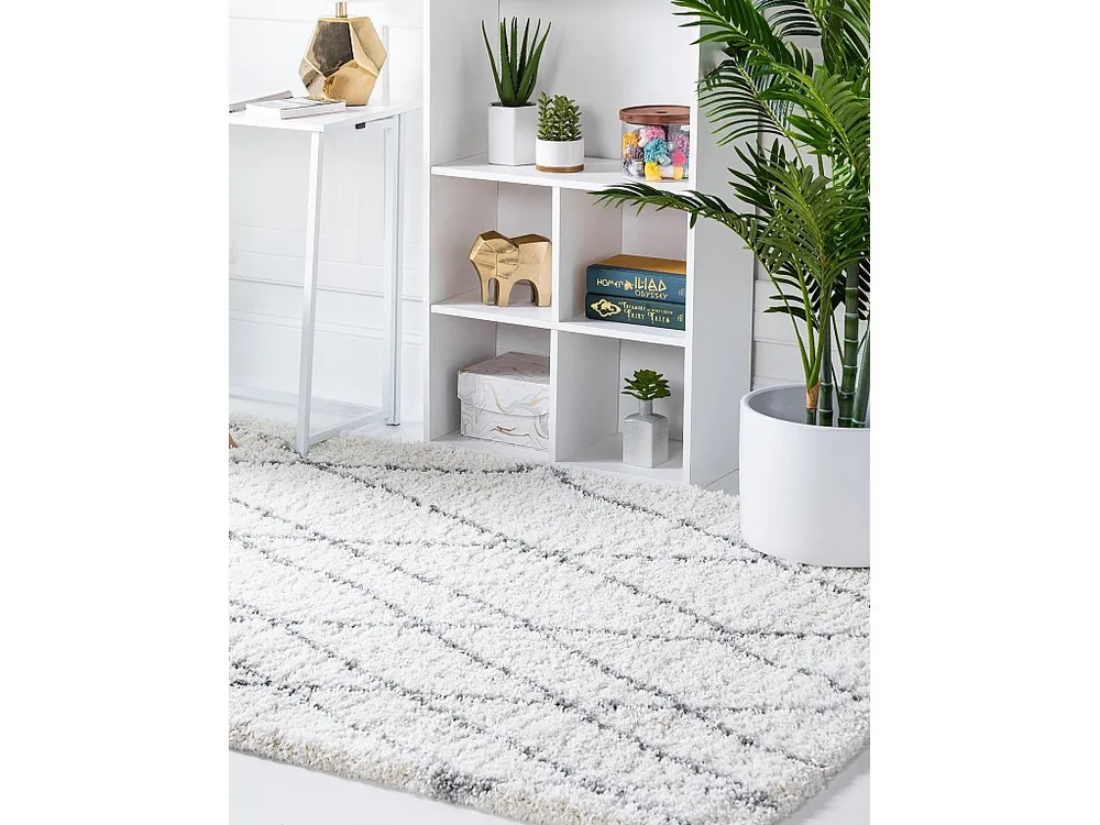 Hoogpolig tapijt 305x240 Crème wit Lachen Fence