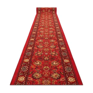 Loper antislip TRADYCJA Traditie rood gom 110cm 110x280 cm
