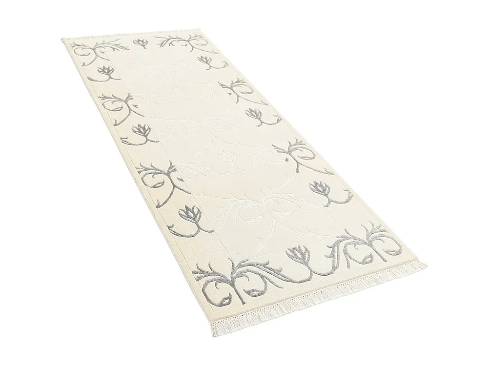 Loper-Woltapijt 201x79 Ecru Darya