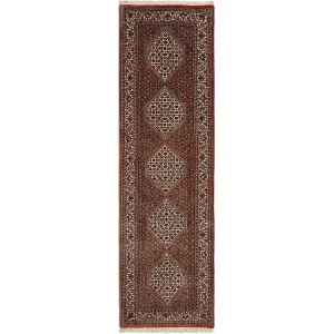 Loper-Woltapijt 291x83 Bruin Bidjar