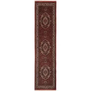 Loper-Woltapijt 329x76 Rood Bidjar