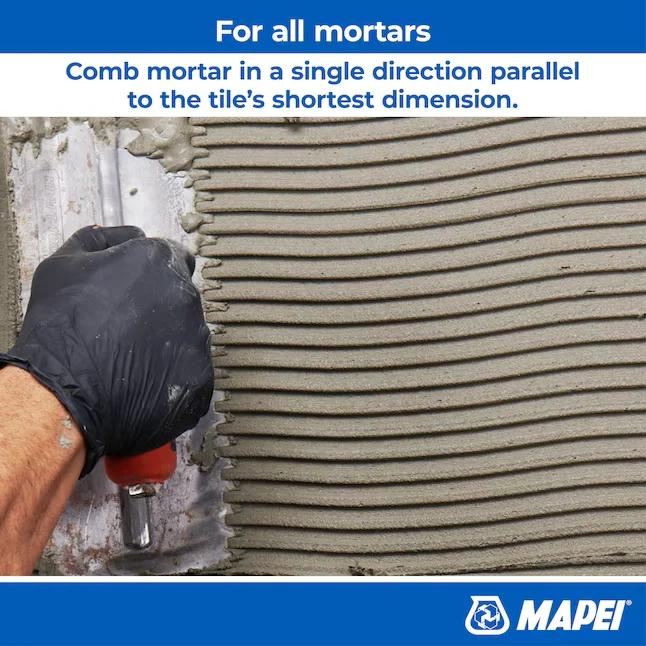 MAPEI Large-Format Floor and Wall Wit Thinset/Medium Bed Tile Mortar (50-lb)