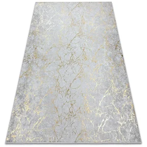 MIRO 11111.2108 tapijt wasbaar marmer, glamour antislip - creme / goud 160x220 cm