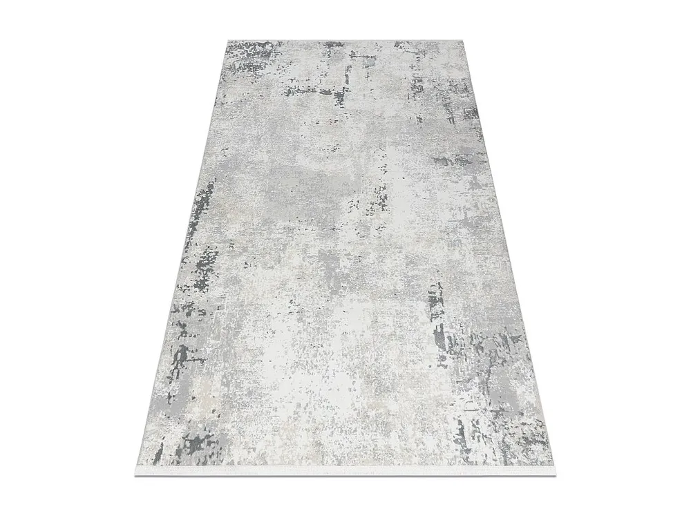 Modern tapijt DUKE 51378 crème / grijs - Beton, steen gestructureerd, 160x220 cm