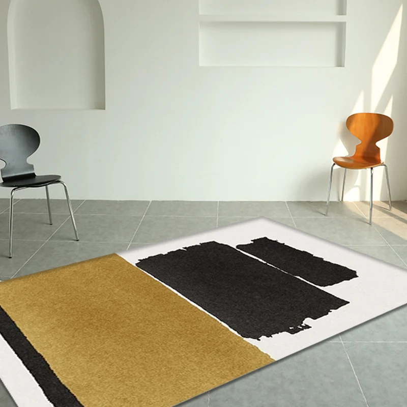 Modernisme Colorblock Geometrisch Patroon Tapijt Veelkleurig Polypropyleen Tapijt Antislip Huisdiervriendelijk Wasbaar Vlo...