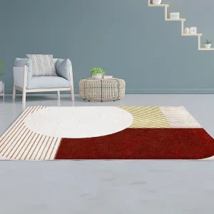 Shaggy design-tapijt met geometrische motieven - 160 x 230 cm - Meerdere kleuren