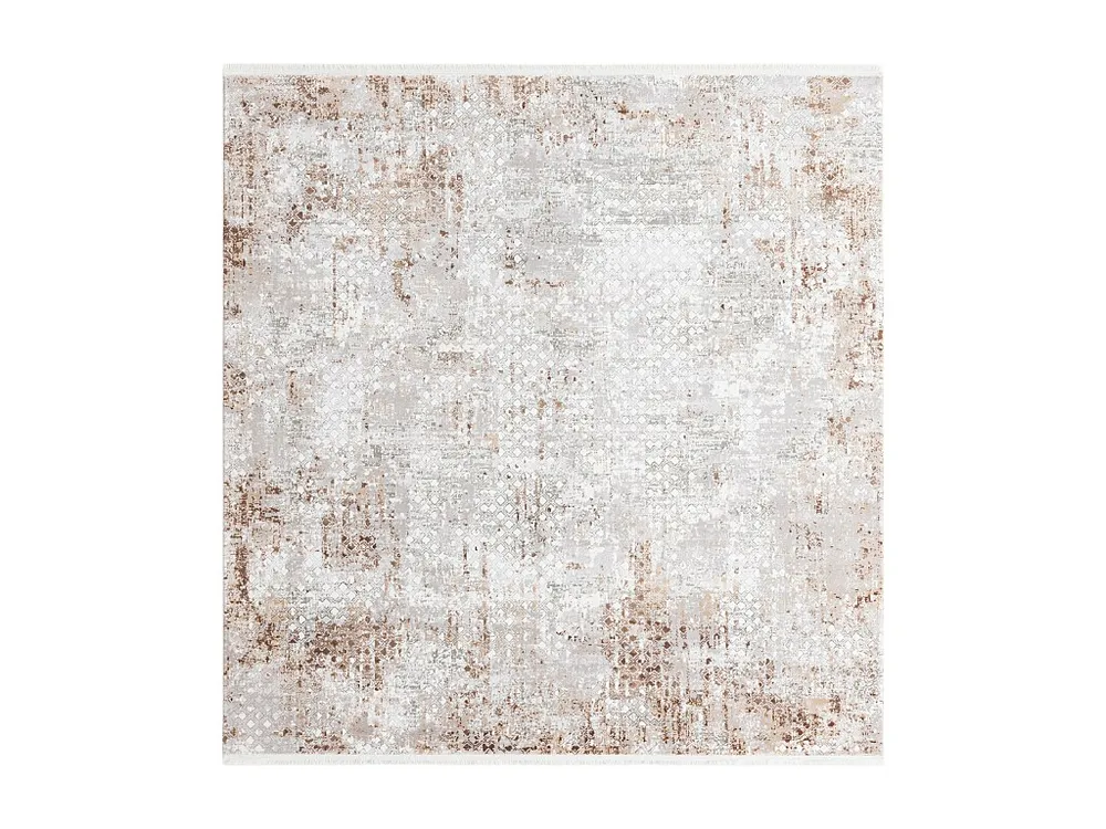 Tapijt 160x160 Ecru Davos Magic