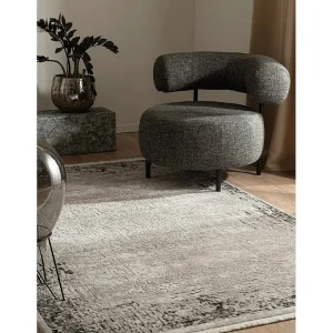 Tapijt 160x160 Grijs Davos Elegance