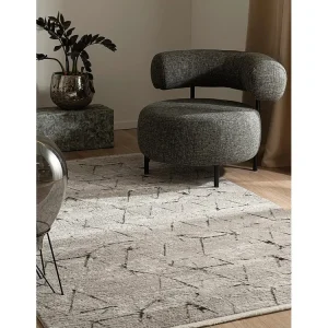 Tapijt 160x160 Grijs Davos Spice