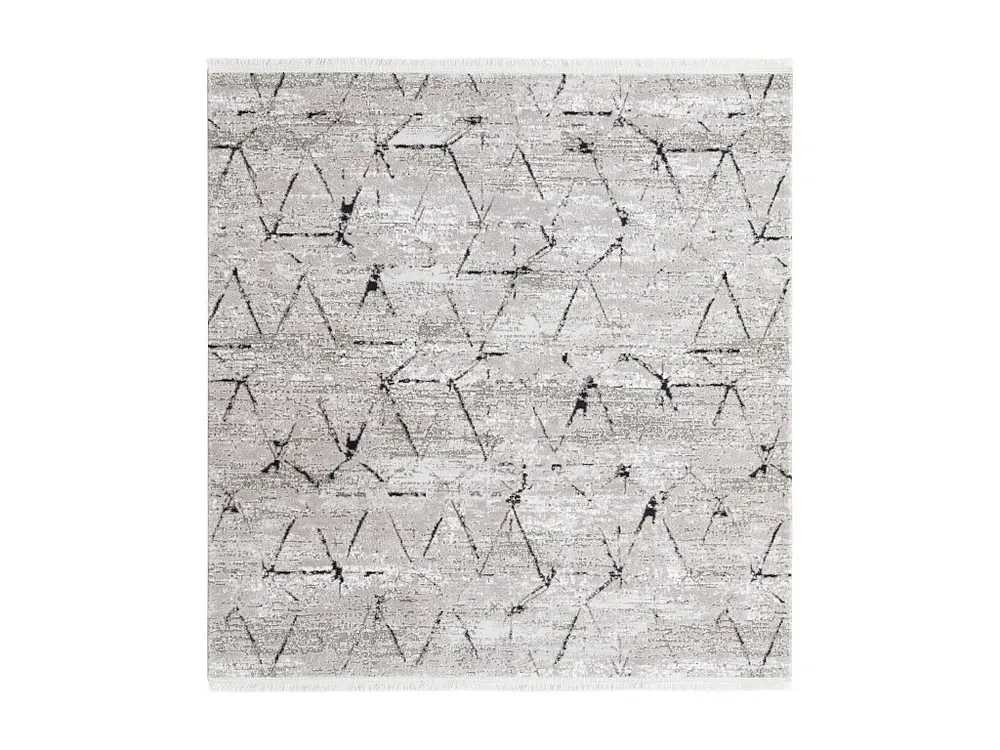 Tapijt 160x160 Grijs Davos Spice