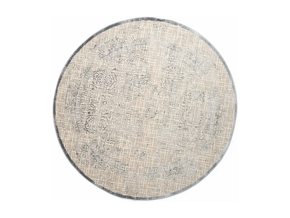 Tapijt 185x185 Crème wit Bern Shimmer