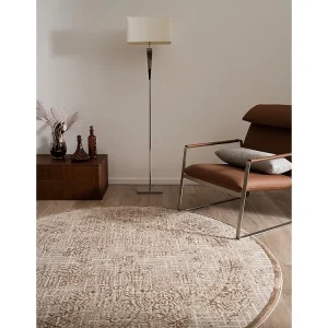 Tapijt 185x185 Ecru Bern Shimmer