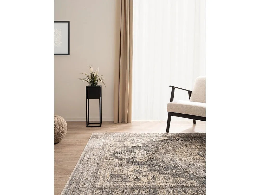 Tapijt 200 x 100 Grijs Zora Classical