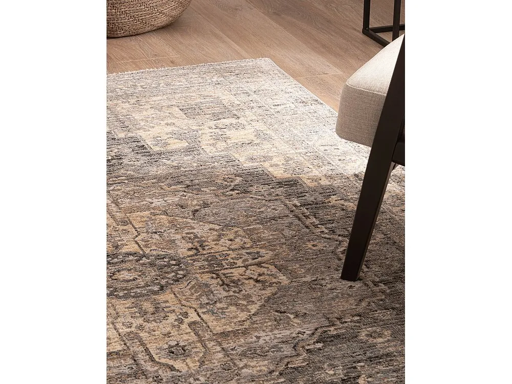 Tapijt 200 x 100 Grijs Zora Classical