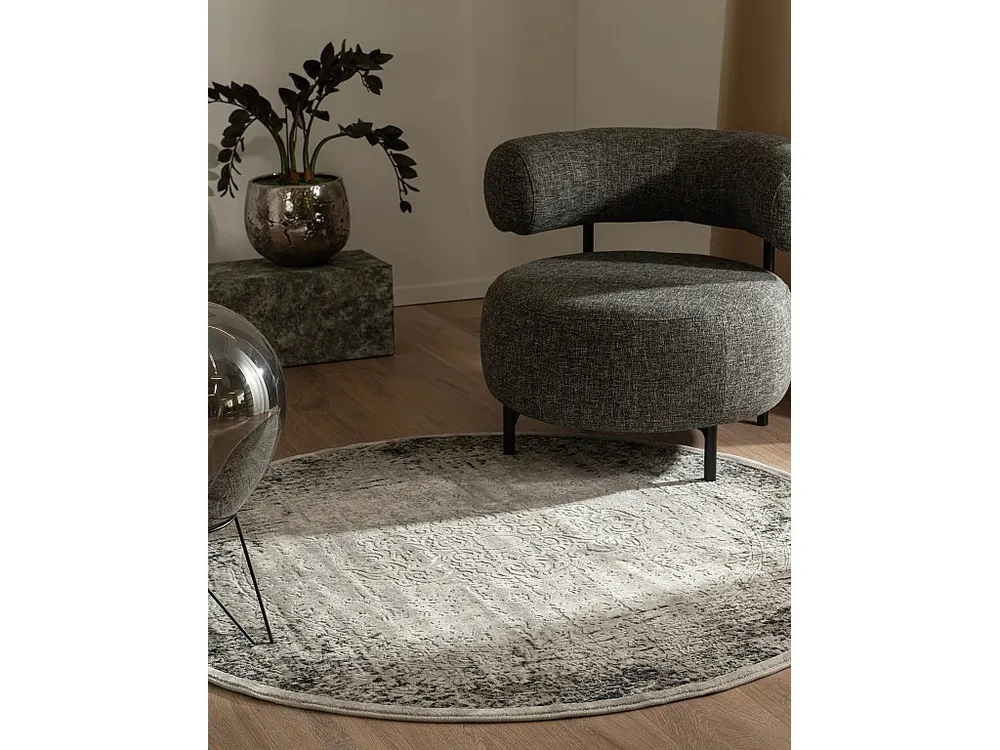 Tapijt 240x240 Grijs Davos Elegance