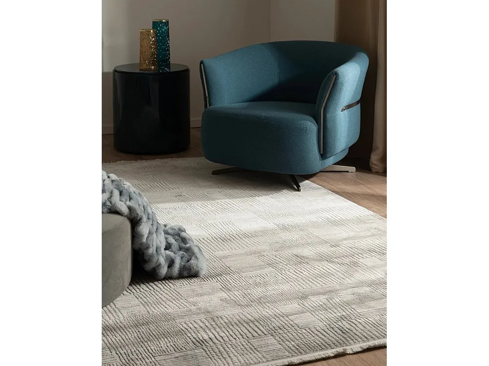 Tapijt 240x240 Grijs Davos Onfeilbaar