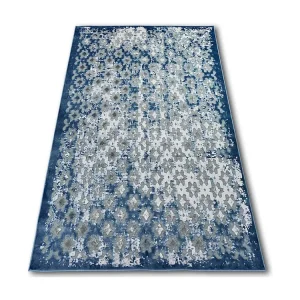 Tapijt ACRYL YAZZ 7006 ORIENT grijskleuring/blauw/ivoor 133x190 cm