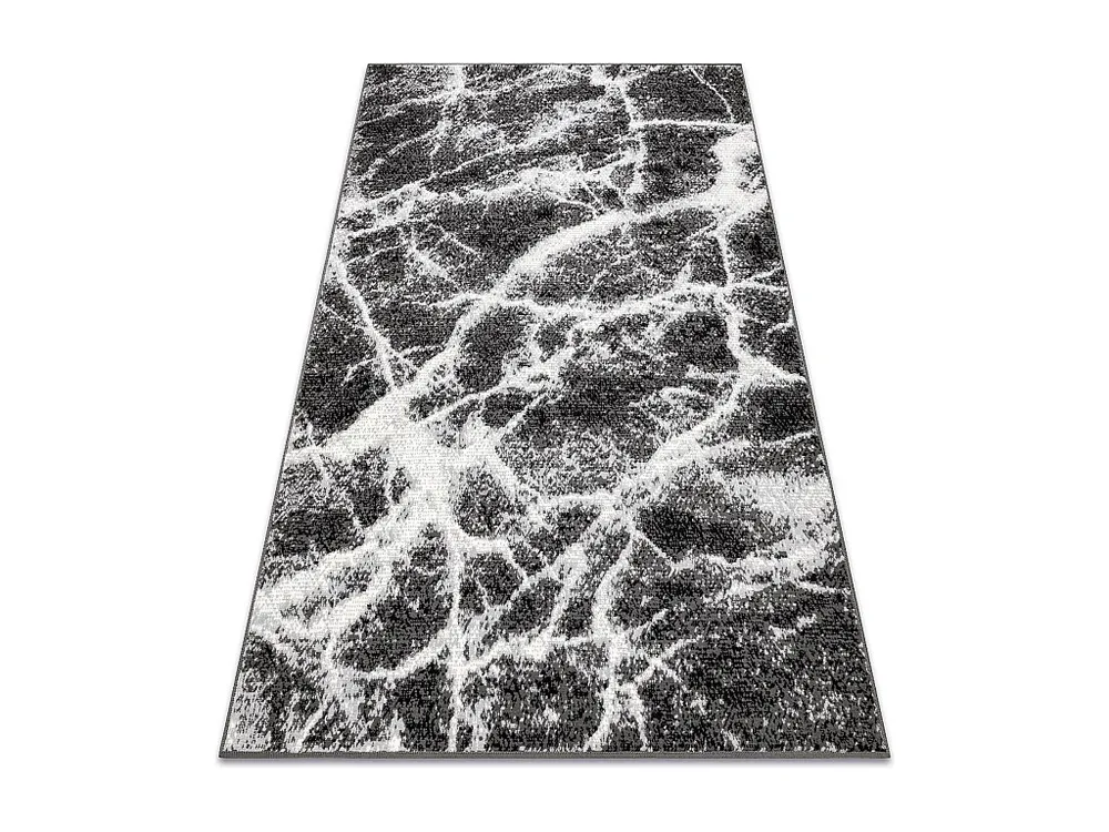 Tapijt BCF Morad MARMUR marmer - antraciet / zwart 300x400 cm
