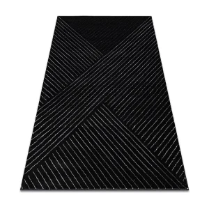 Tapijt EMERALD exclusief A0084 glamour, stijlvol, lijnen, geometrisch 180x270 cm