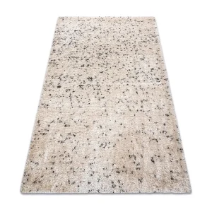 Tapijt FLUFFY 2372 shaggy zout en peper room / antraciet 140x190 cm