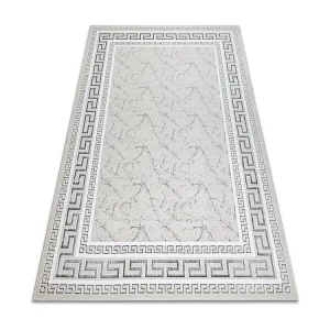 Tapijt GLOSS actueel 2813 57 stijlvol, kader, Grieks ivoor / grijskleu 200x290 cm