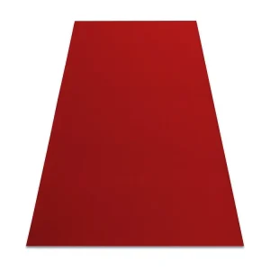 Tapijt met rubberen bekleed RUMBA 1974 éénkleurig bordeauxrood, rood 200x300 cm