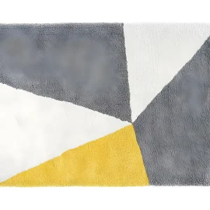 Tapijt microvezel YULE - Polyestertextiel - 120 x 170 cm - Meerkleurig