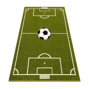 Tapijt MUNDIAL voetbalveld, voetbal - groen 200x300 cm