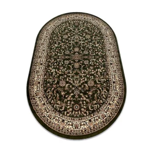 Tapijt ROYAL ADR Ovaal patroon 1745 groen 200x290 cm