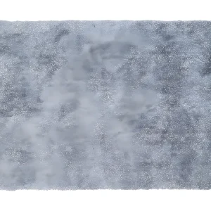 Tapijt shaggy GLITTER 160*230 cm - Zilverkleurig