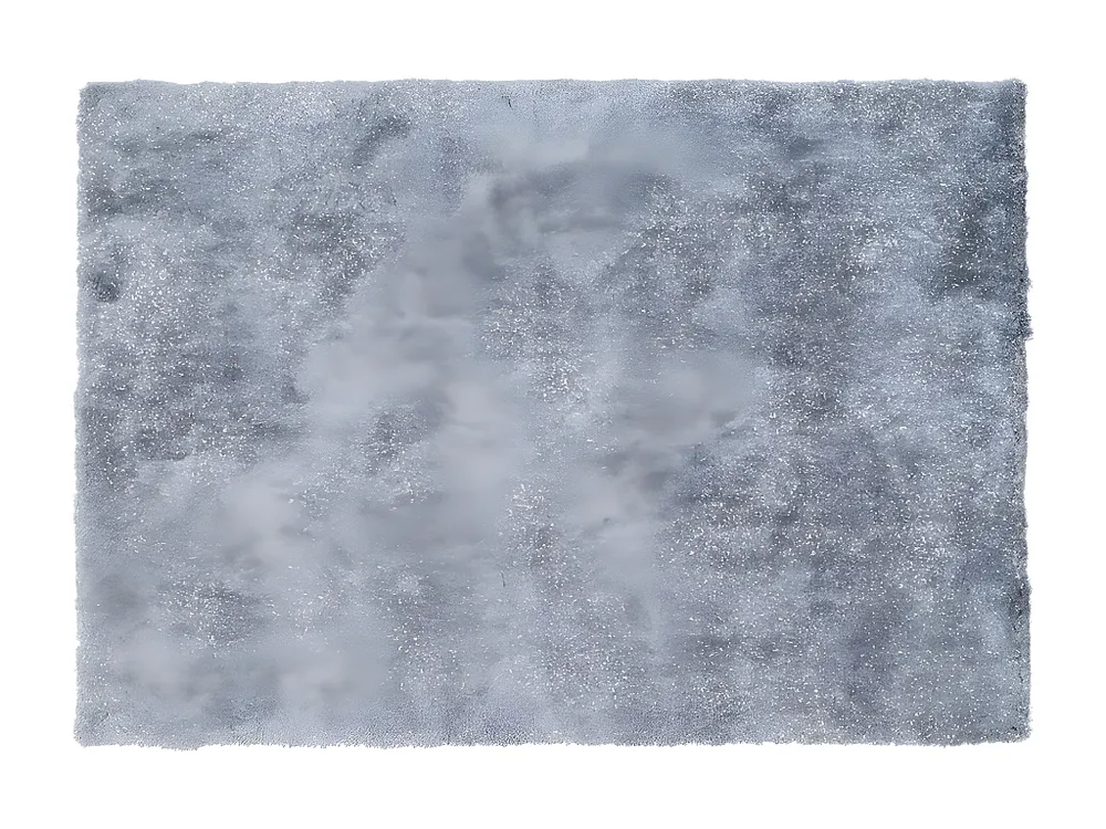 Tapijt shaggy GLITTER 160*230 cm - Zilverkleurig