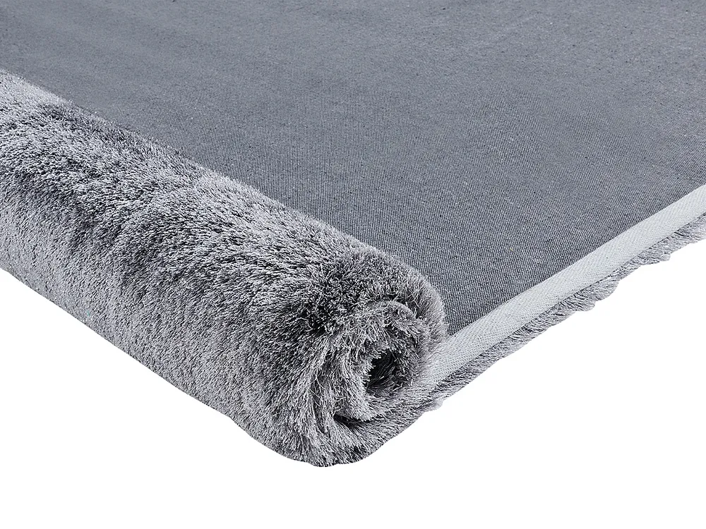Tapijt shaggy GLITTER 160*230 cm - Zilverkleurig