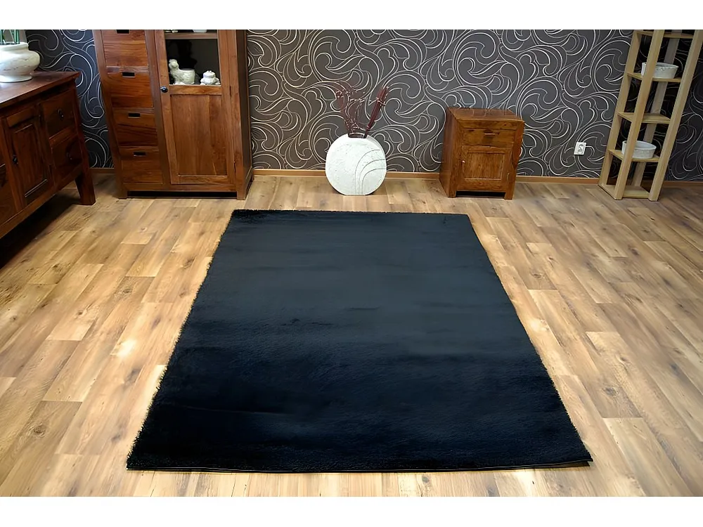 Tapijt SHAGGY VERONA ZWART 160x220 cm