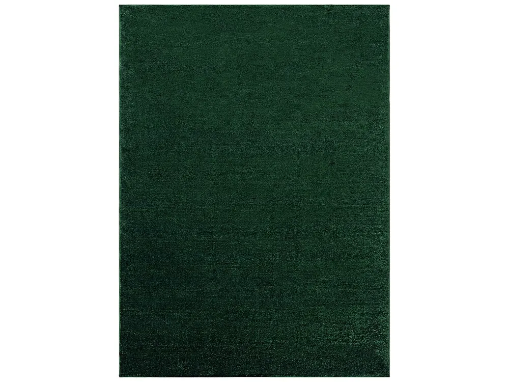 Tapijt SOFTY uniform, enkele kleur forest groen 120x170 cm