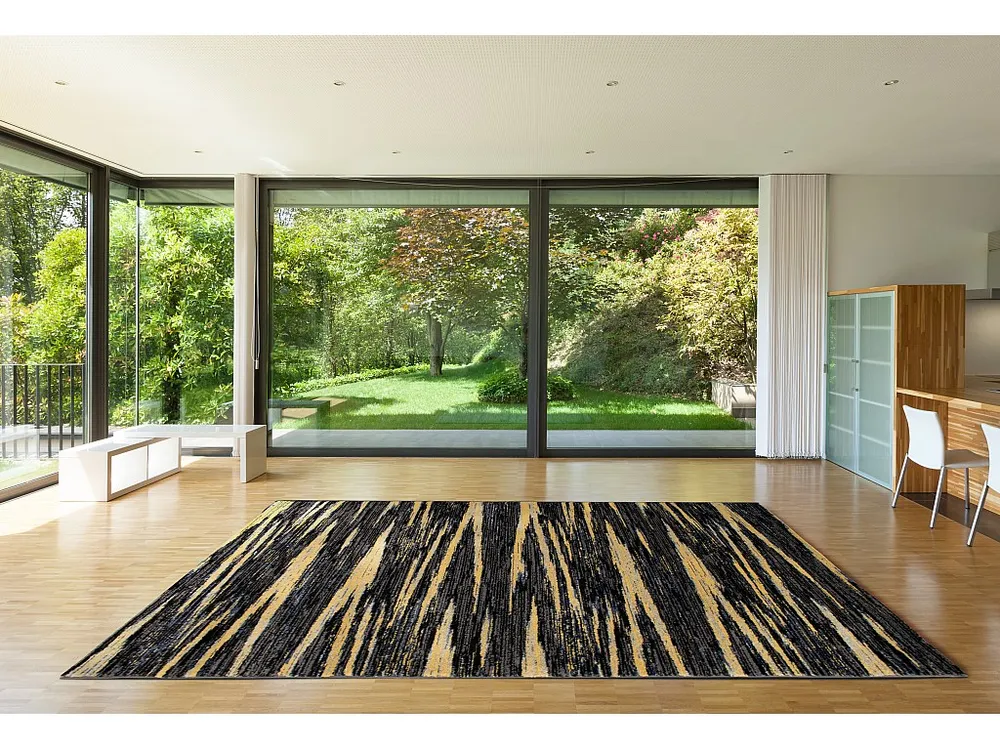 Tapijt verouderd effect ISIAC - Polypropyleen - 160 x 230 cm - Meerkleurig