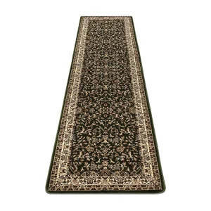 Tapijt, Vloerbekleding ROYAL ADR patroon 1745 groen naar de gang 60x200 cm